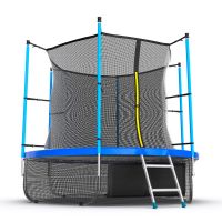 Батут EVO JUMP Internal 8ft (Blue) с нижней сеткой